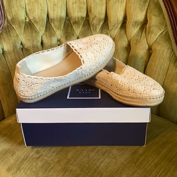 Kaari Blue, Ivory slip on’s. Women’s 10. - Picture 2 of 5